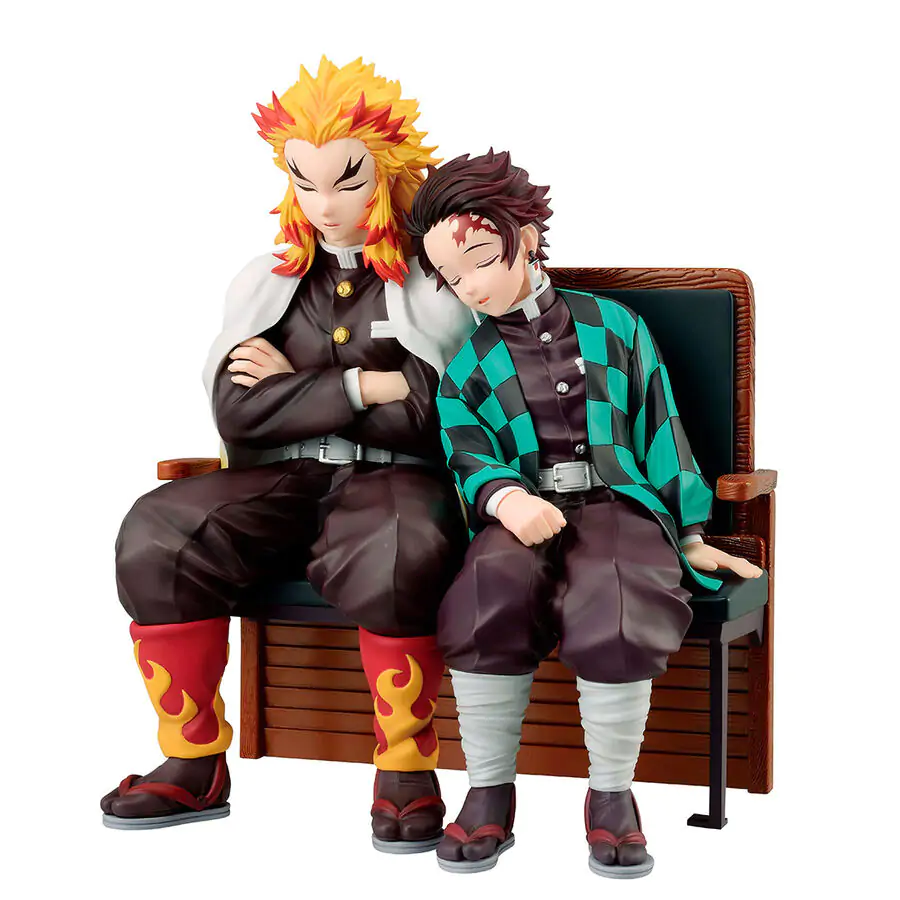 Demon Slayer Kimetsu no Yaiba Tanjiro Kamado & Kyojuro Rengoku Locus Ichibansho figura 15 cm fotografija izdelka