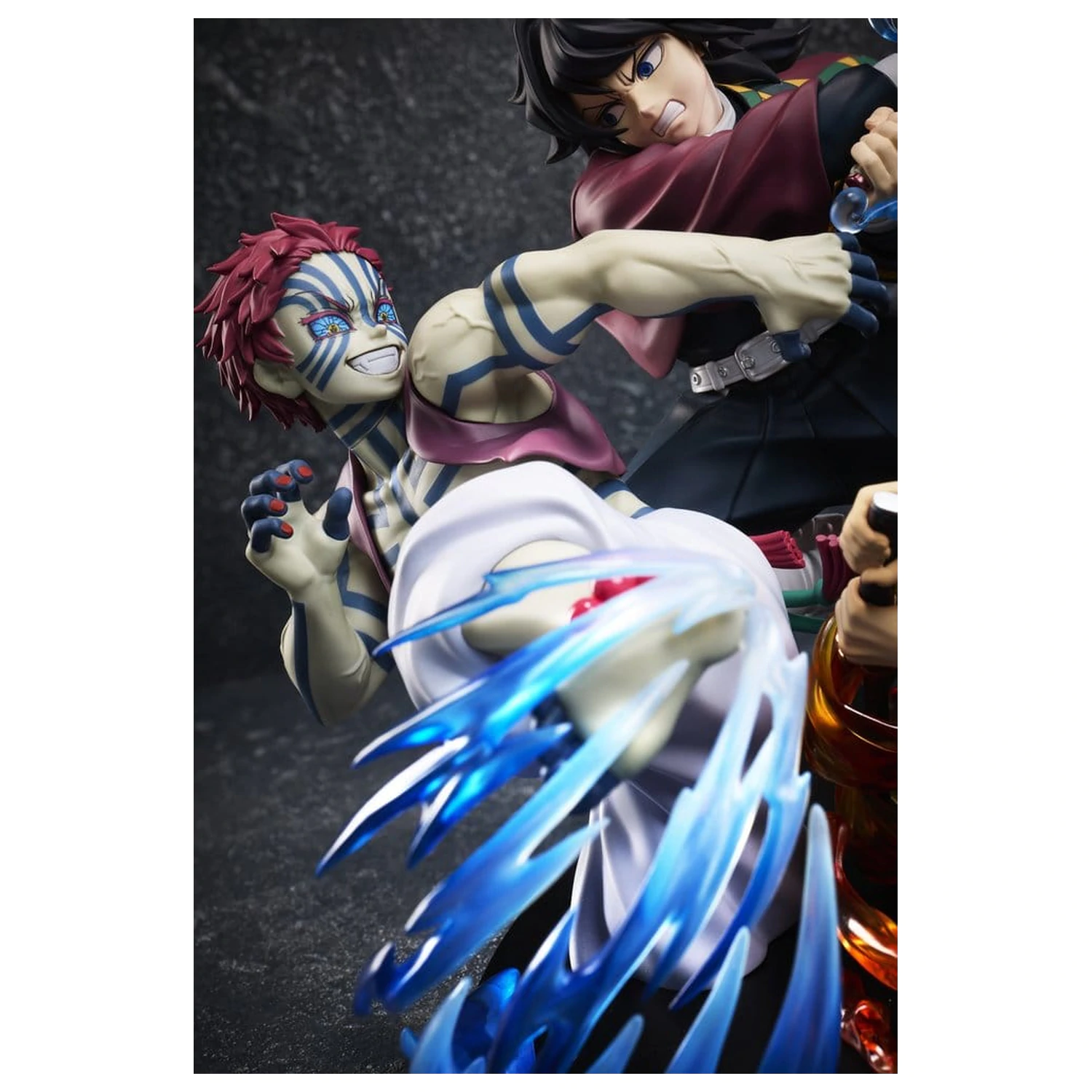 Demon Slayer: Kimetsu no Yaiba PVC figura Tanjiro Kamado & Giyu Tomioka & Akaza 13 cm fotografija izdelka
