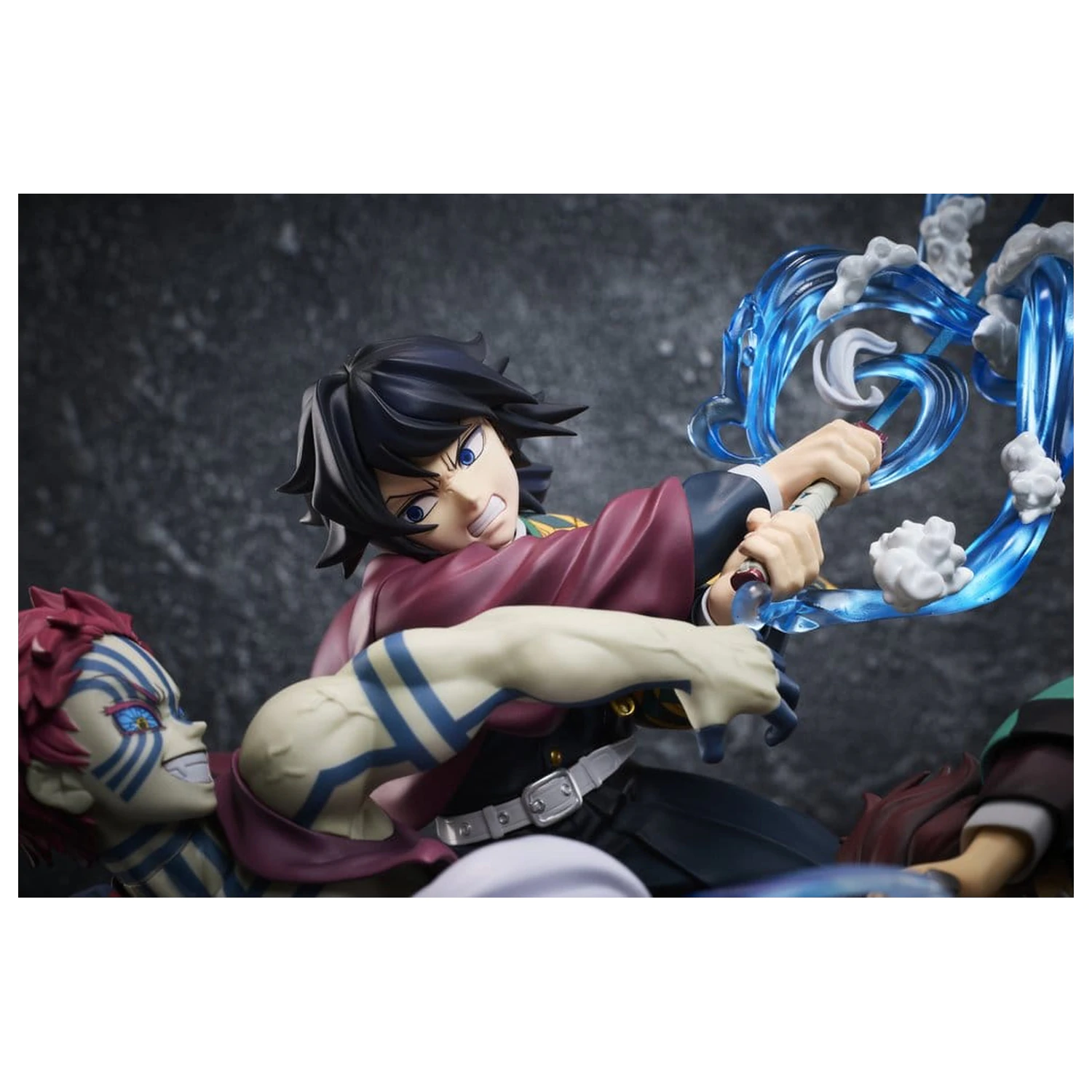 Demon Slayer: Kimetsu no Yaiba PVC figura Tanjiro Kamado & Giyu Tomioka & Akaza 13 cm fotografija izdelka
