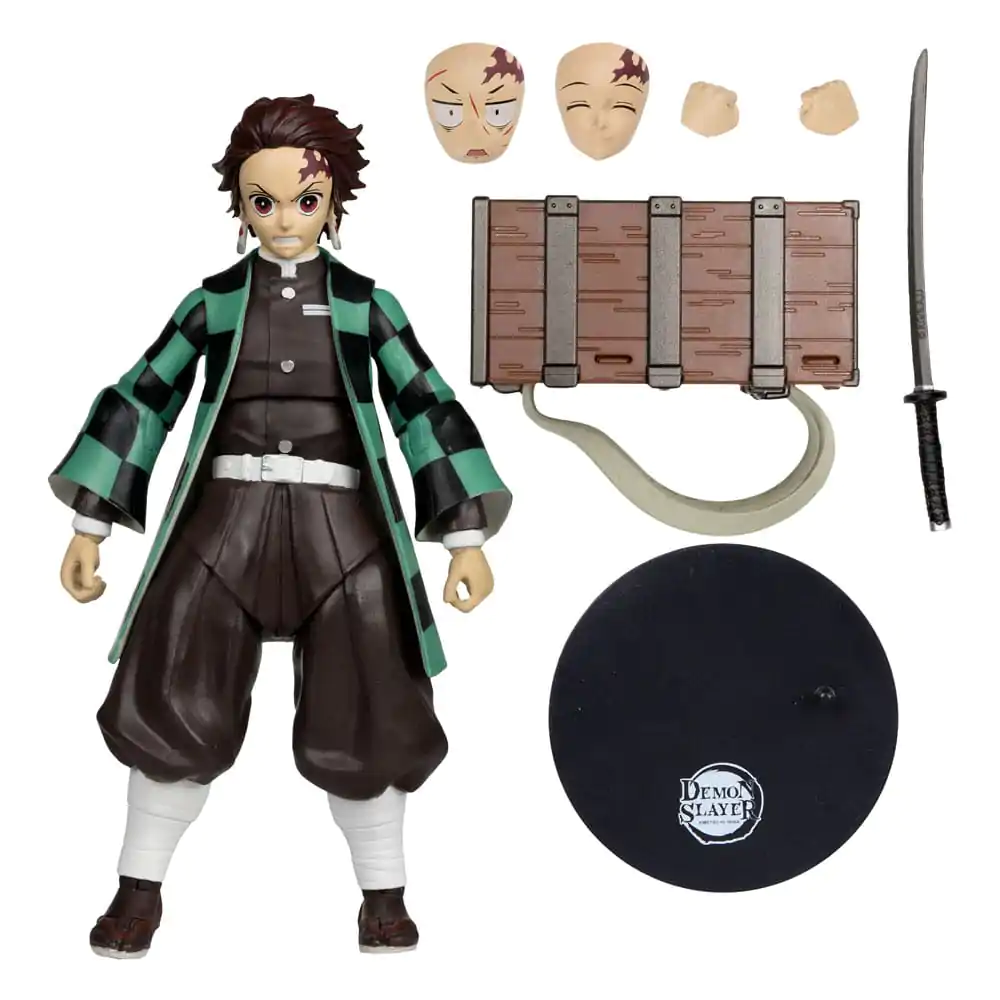 Akcijska figura Demon Slayer: Kimetsu no Yaiba Tanjiro Kamado (z Nezuko Box) (Season 3) 18 cm fotografija izdelka