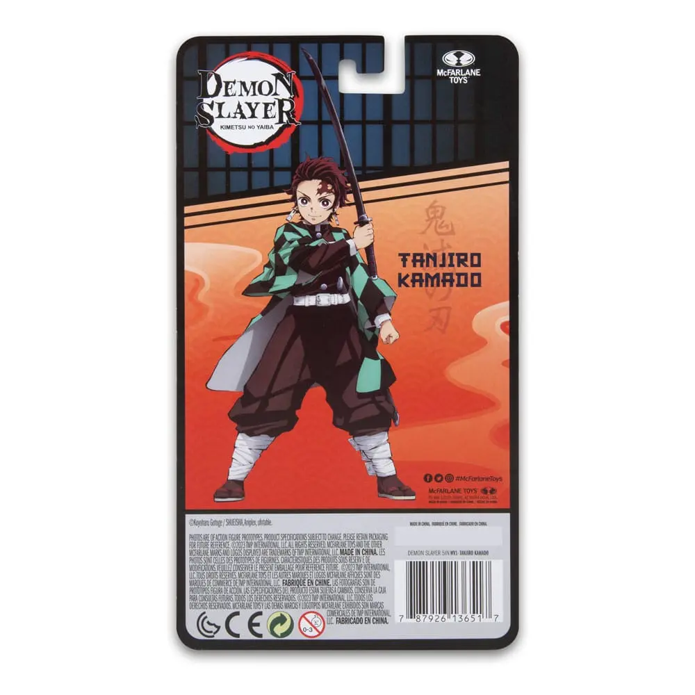 Demon Slayer: Kimetsu no Yaiba Akcijska figura Tanjiron Kamado 13 cm fotografija izdelka