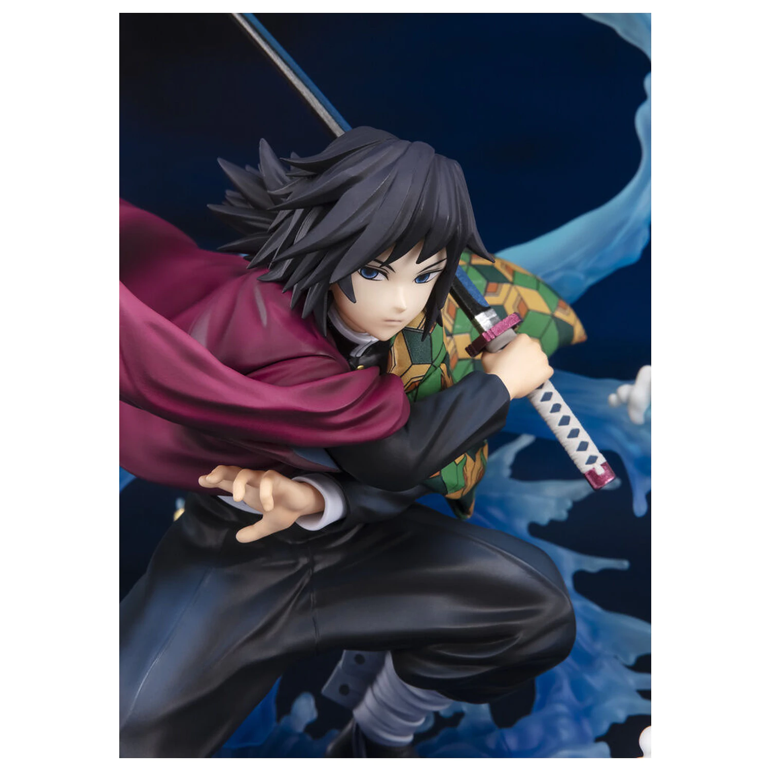 Demon Slayer Kimetsu No Yaiba Tomioka Giyu Water Breathing S.H. Figurarts figura 17 cm fotografija izdelka