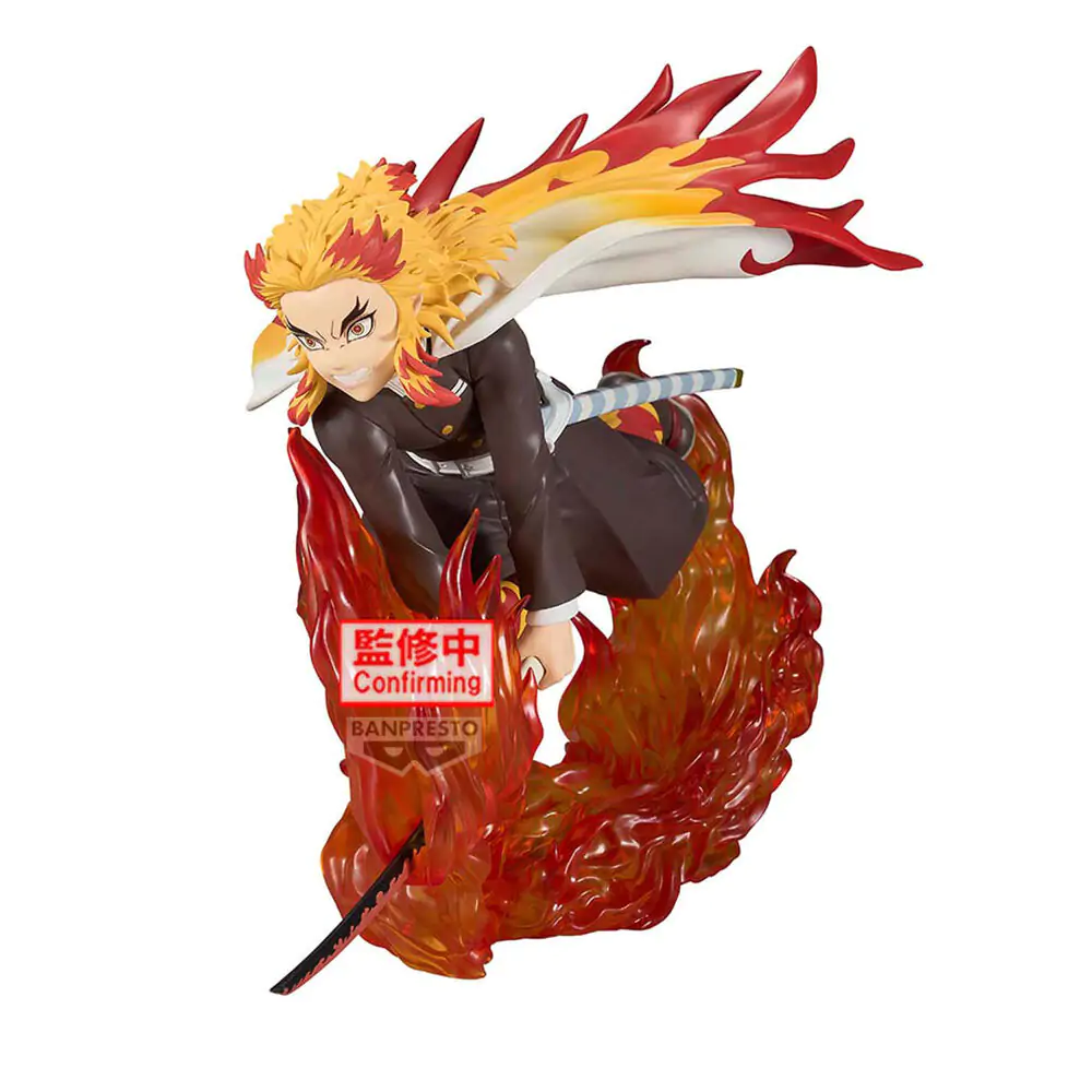 Demon Slayer Kimetsu no Yaiba Vibration Stars Kyojuro Rengoku figura 14 cm fotografija izdelka