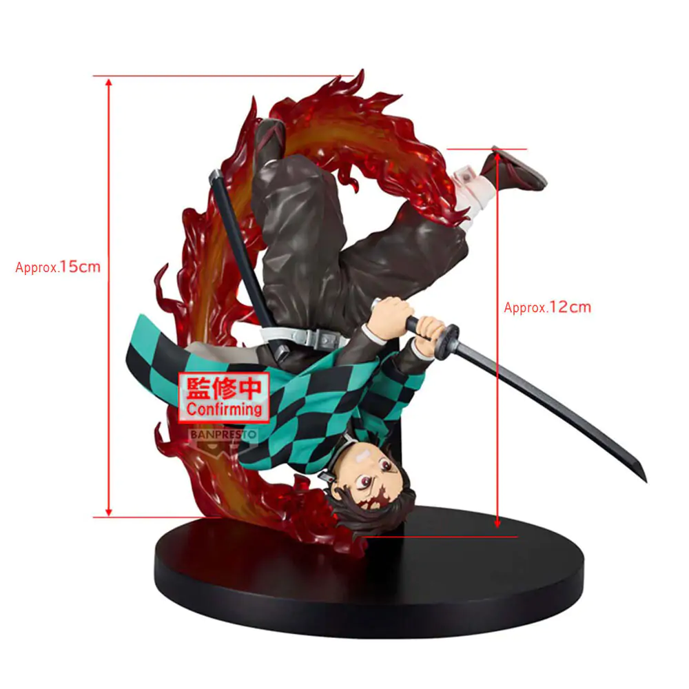 Demon Slayer Kimetsu no Yaiba Vibration Stars Tanjiro Kamado figura 15 cm fotografija izdelka