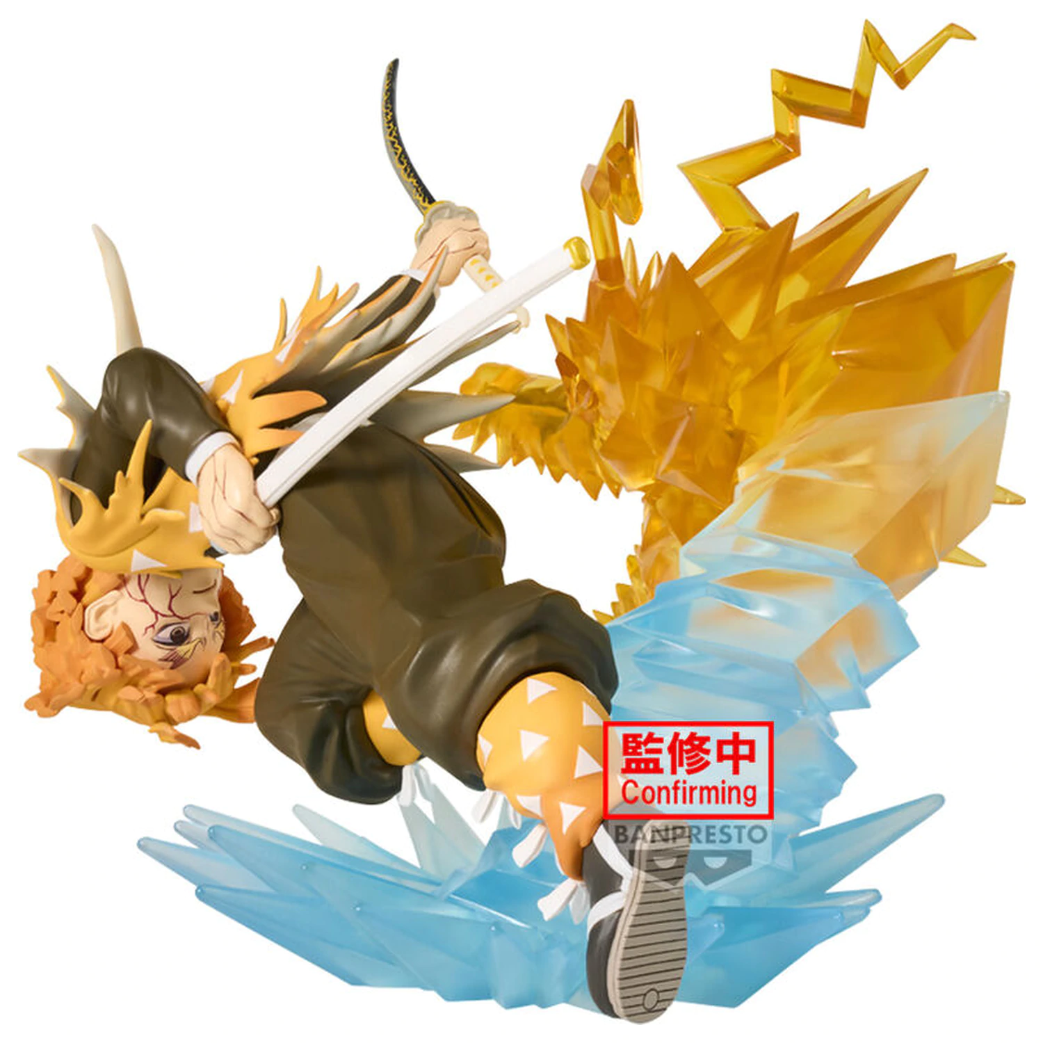 Demon Slayer Kimetsu no Yaiba Vibration Stars Zenitsu Agatsuma figura 12 cm fotografija izdelka
