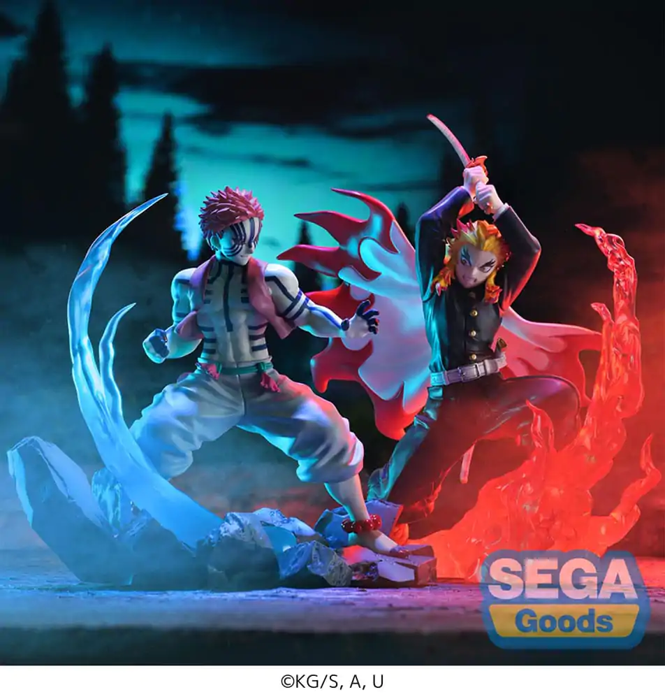 Demon Slayer: Kimetsu no Yaiba Xross Link Anime PVC kip Kyojuro Rengoku 15 cm fotografija izdelka