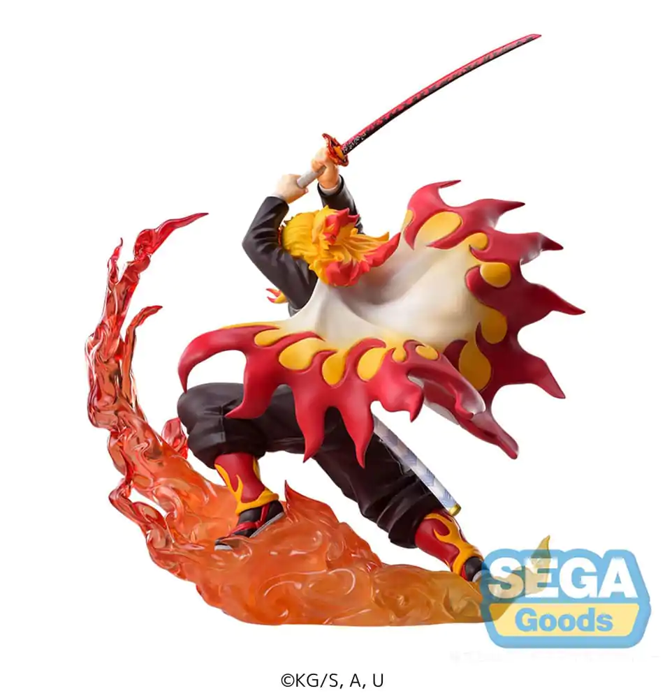 Demon Slayer: Kimetsu no Yaiba Xross Link Anime PVC kip Kyojuro Rengoku 15 cm fotografija izdelka