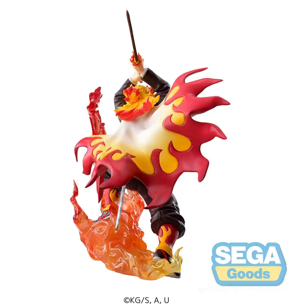 Demon Slayer: Kimetsu no Yaiba Xross Link Anime PVC kip Kyojuro Rengoku 15 cm fotografija izdelka