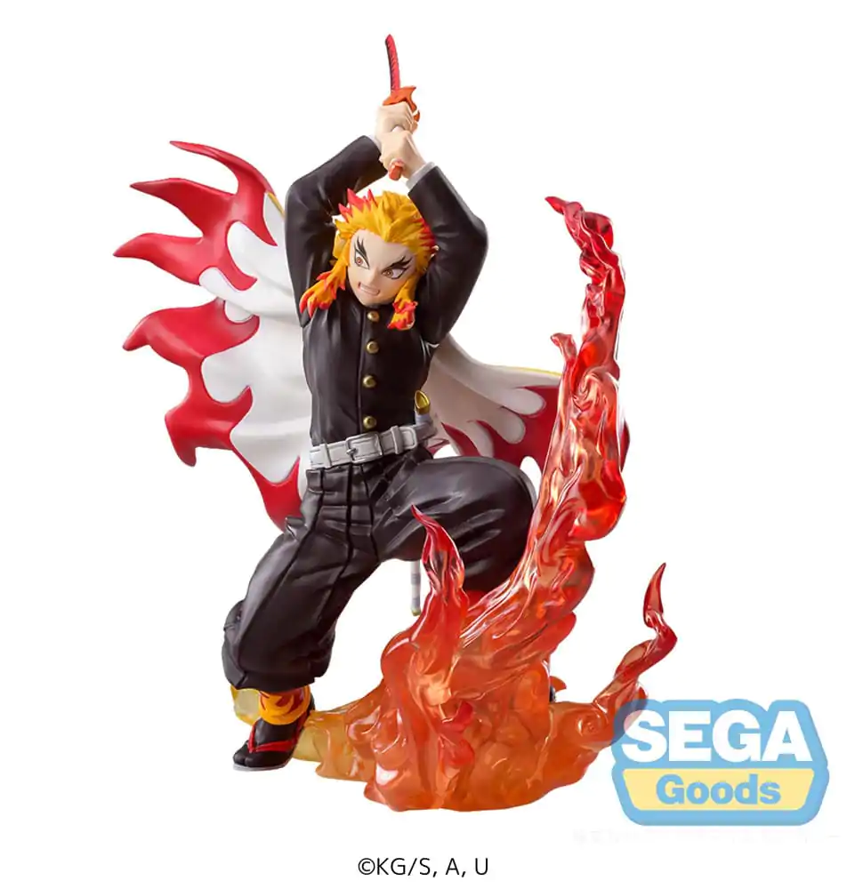 Demon Slayer: Kimetsu no Yaiba Xross Link Anime PVC kip Kyojuro Rengoku 15 cm fotografija izdelka