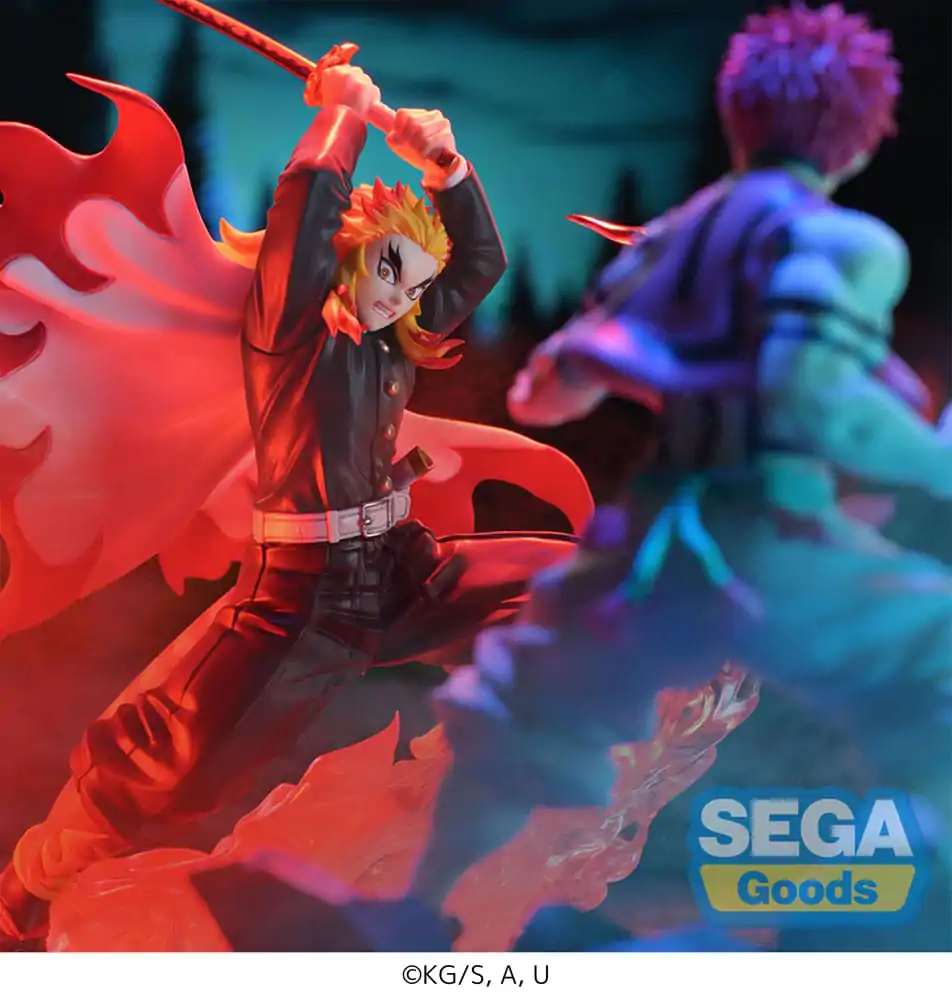 Demon Slayer: Kimetsu no Yaiba Xross Link Anime PVC kip Kyojuro Rengoku 15 cm fotografija izdelka