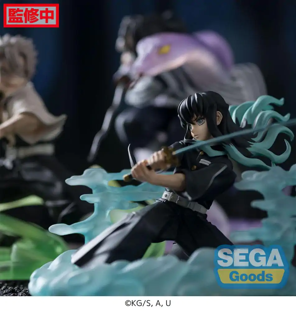 Demon Slayer: Kimetsu no Yaiba Xross Link Anime PVC kip Muichiro Tokito Hashira Training Arc 11 cm fotografija izdelka