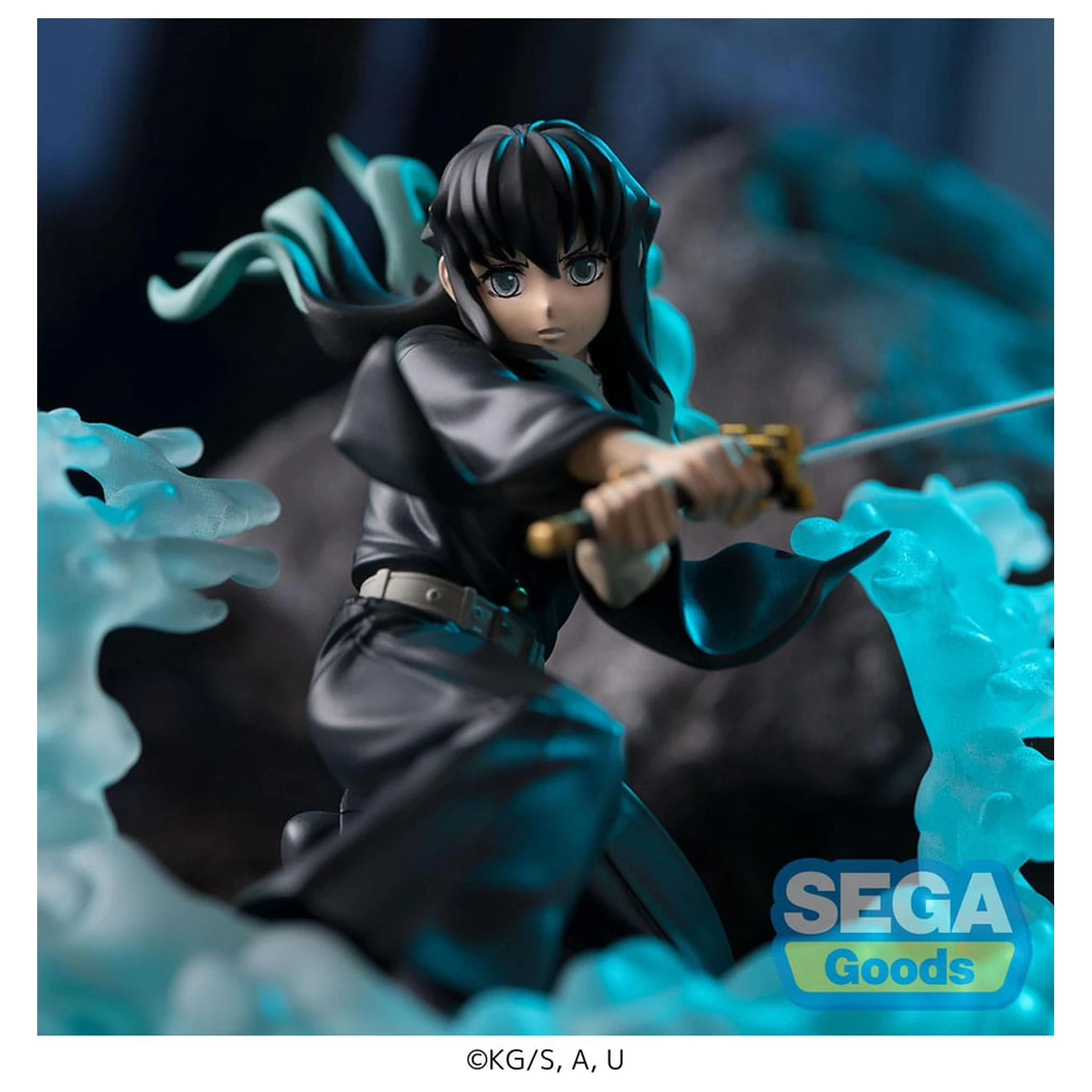 Demon Slayer: Kimetsu no Yaiba Xross Link Anime PVC kip Muichiro Tokito Hashira Training Arc 11 cm fotografija izdelka
