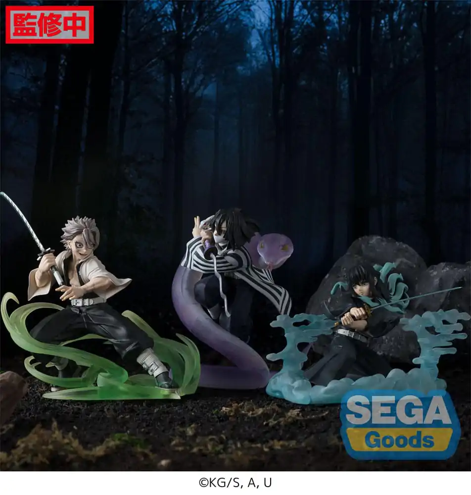 Demon Slayer: Kimetsu no Yaiba Xross Link Anime PVC kip Muichiro Tokito Hashira Training Arc 11 cm fotografija izdelka