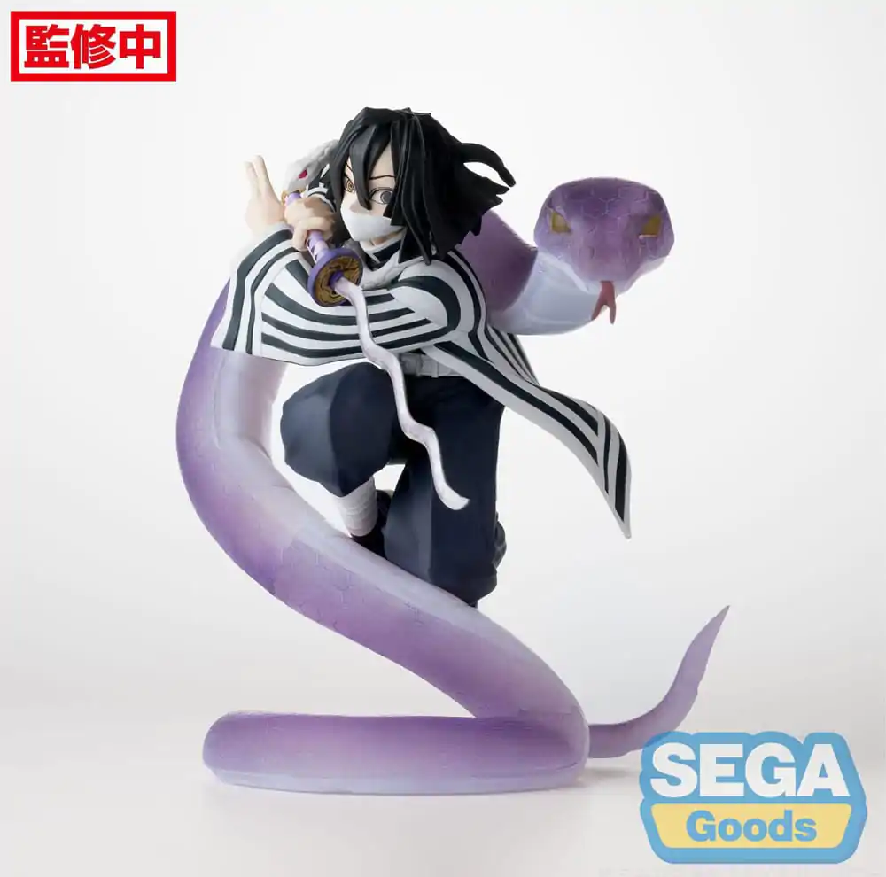 Demon Slayer: Kimetsu no Yaiba Xross Link Anime PVC Kip Obanai Iguro Hashira Training Arc 14 cm fotografija izdelka