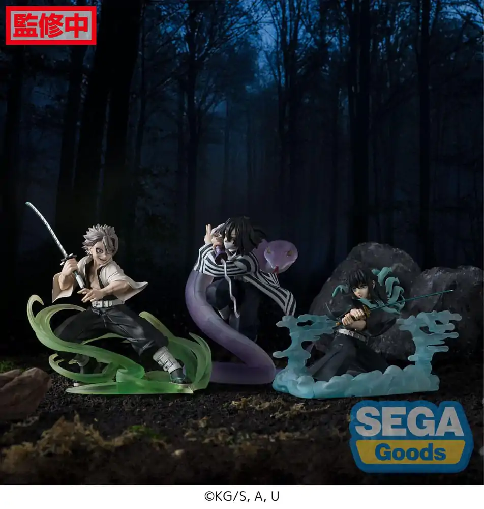 Demon Slayer: Kimetsu no Yaiba Xross Link Anime PVC Kip Sanemi Shinazugawa Hashira Training Arc 12 cm fotografija izdelka