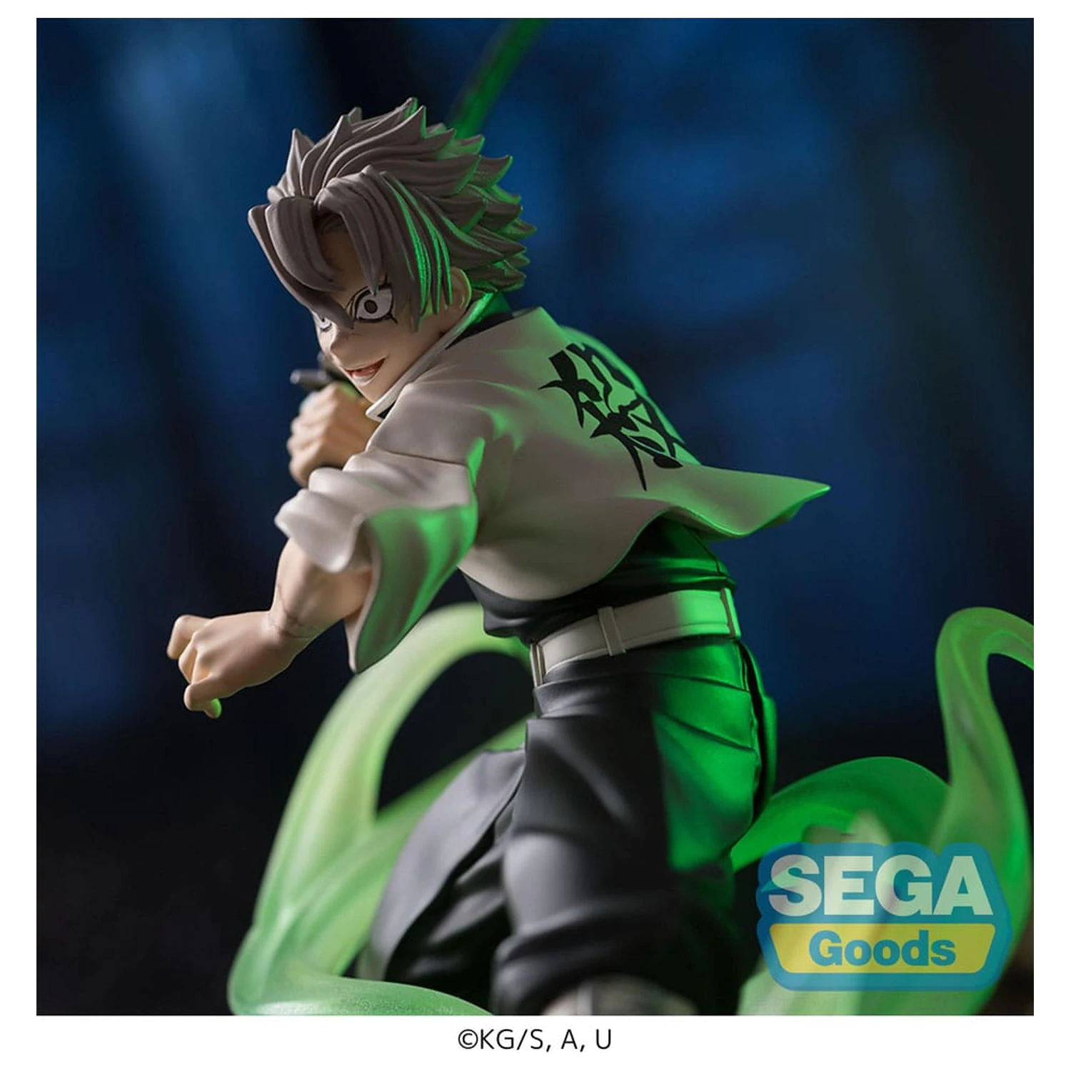 Demon Slayer: Kimetsu no Yaiba Xross Link Anime PVC kip Sanemi Shinazugawa Hashira Training Arc 12 cm fotografija izdelka