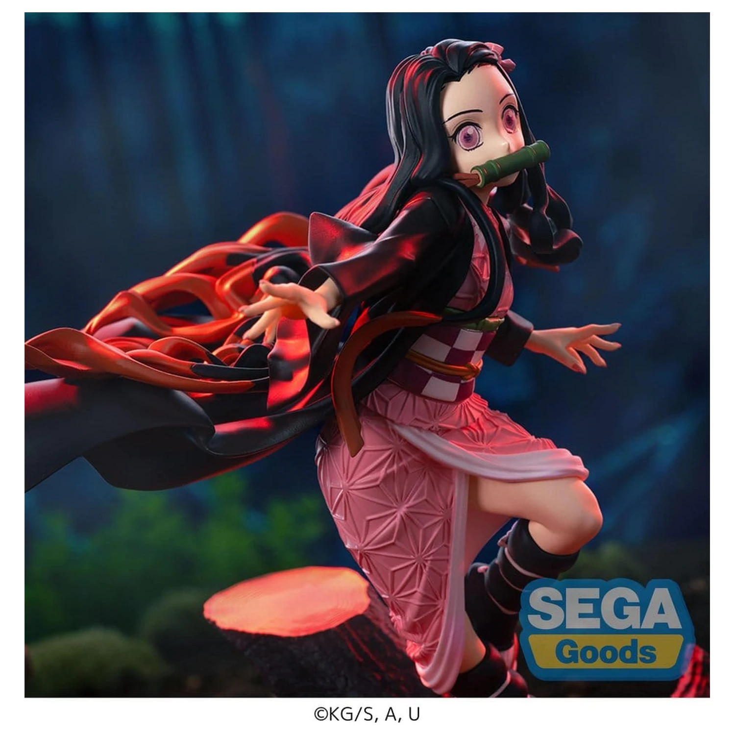Demon Slayer: Kimetsu no Yaiba XrossLink PVC kip Nezuko Kamado 16 cm fotografija izdelka