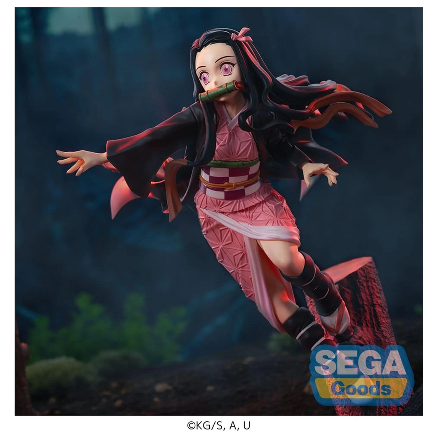Demon Slayer: Kimetsu no Yaiba XrossLink PVC kip Nezuko Kamado 16 cm fotografija izdelka