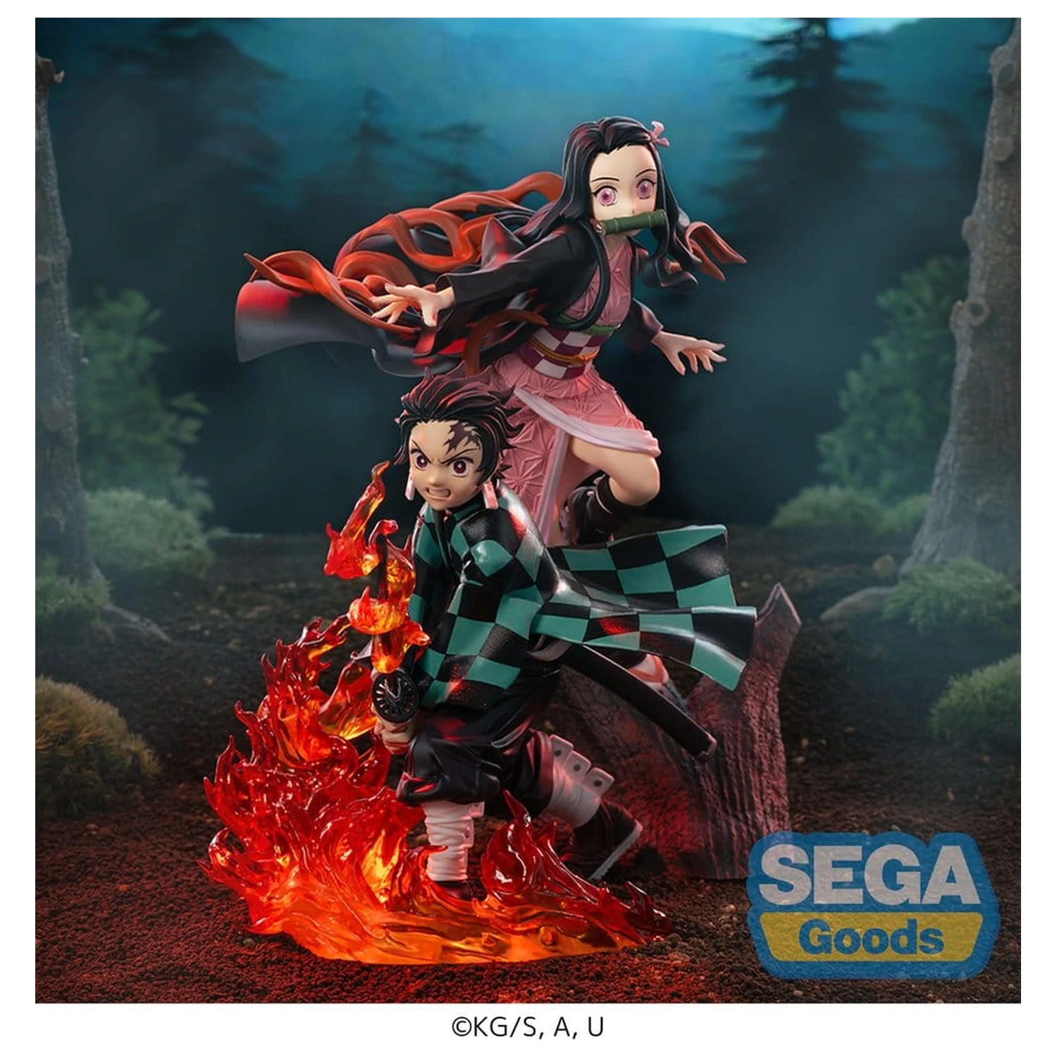 Demon Slayer: Kimetsu no Yaiba XrossLink PVC kip Nezuko Kamado 16 cm fotografija izdelka