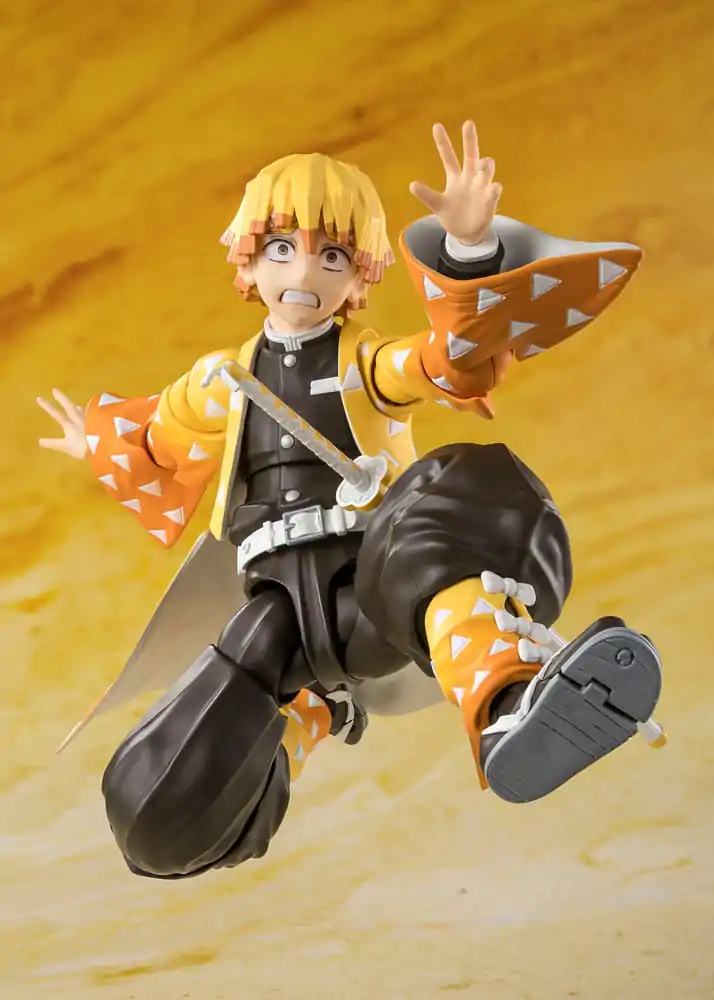 Demon Slayer Kimetsu no Yaiba Zenitsu Agatsuma S.H. Figuarts figura 14 cm fotografija izdelka