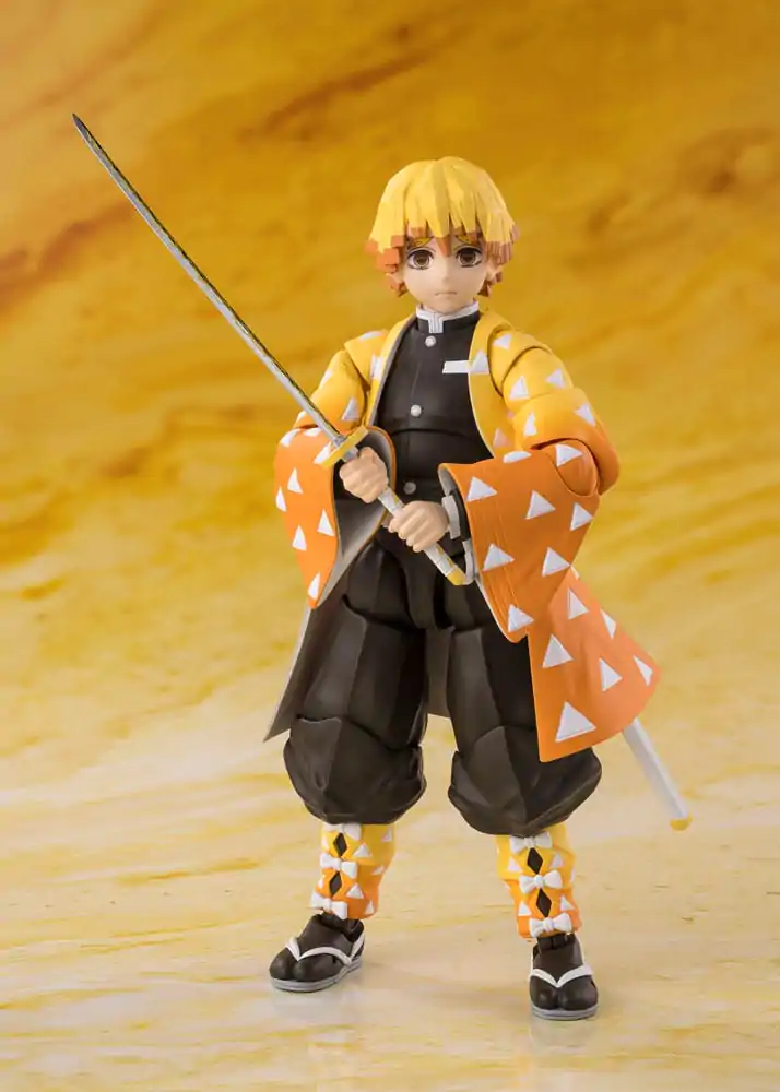 Demon Slayer Kimetsu no Yaiba Zenitsu Agatsuma S.H. Figuarts figura 14 cm fotografija izdelka