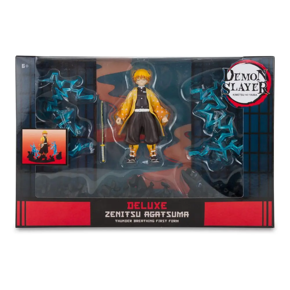 Akcijska figura Demon Slayer: Kimetsu no Yaiba Zenitsu Thunder Breathing Deluxe 13 cm fotografija izdelka