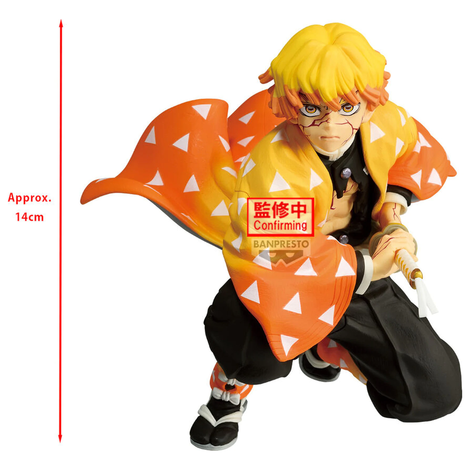 Demon Slayer Maximatic Zenitsu Agatsuma figura 14 cm fotografija izdelka