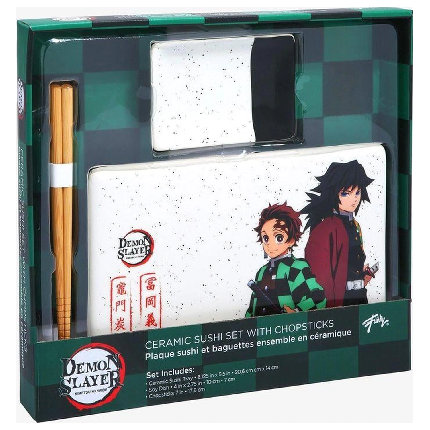 Demon Slayer komplet za suši Tanjiro & Giyu fotografija izdelka