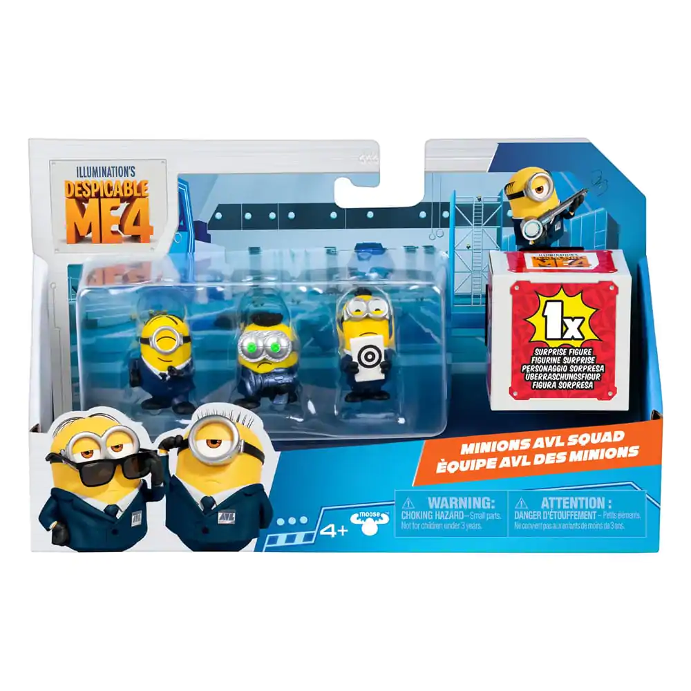 Despicable Me 4 Figura Komplet 4 AVL 5 cm fotografija izdelka