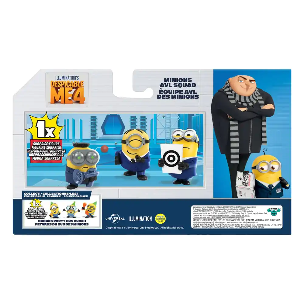 Despicable Me 4 Figura Komplet 4 AVL 5 cm fotografija izdelka