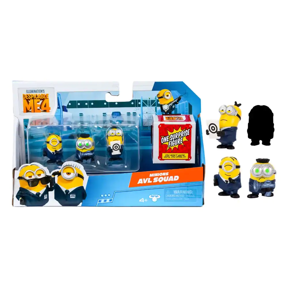 Despicable Me 4 Figura Komplet 4 AVL 5 cm fotografija izdelka