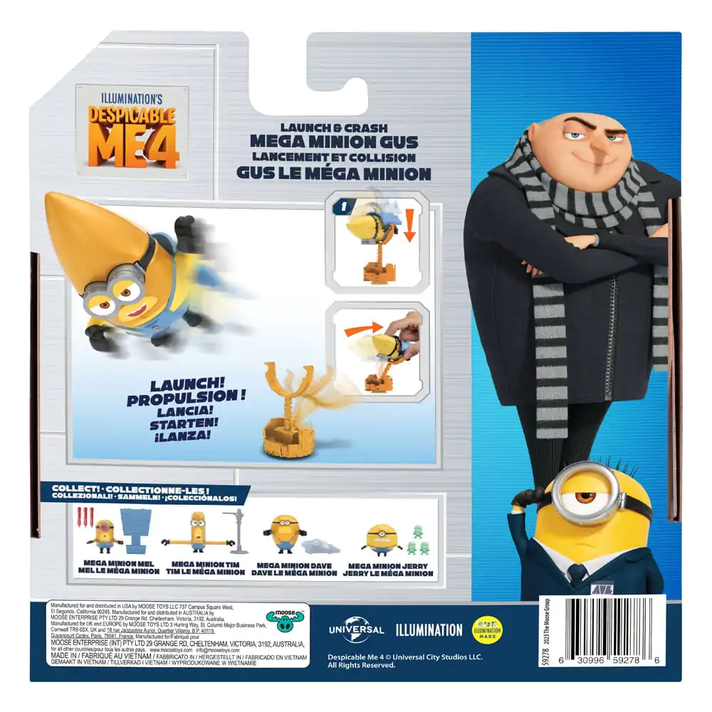 Despicable Me 4 Mega Minion akcijska figura Gus 10 cm fotografija izdelka