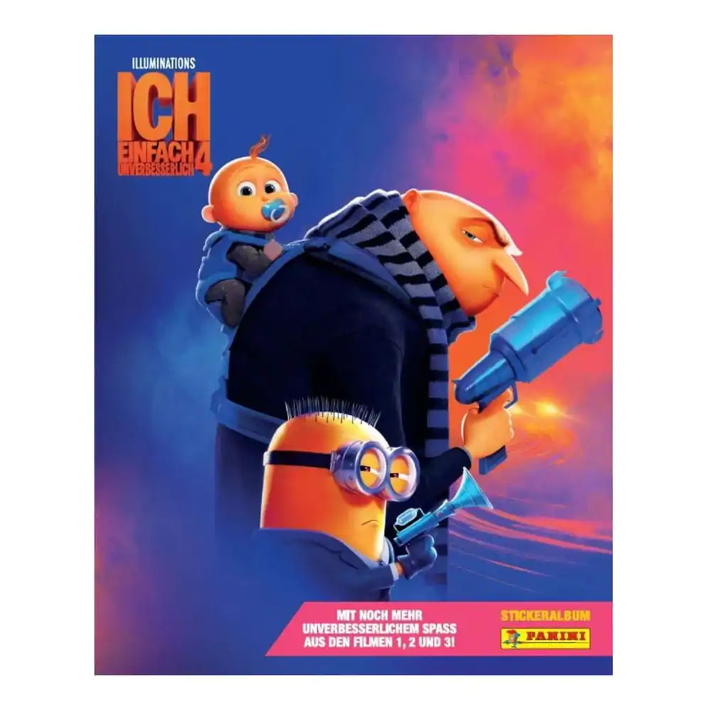 Despicable Me 4 Album za zbiranje nalepk *Nemška različica* fotografija izdelka