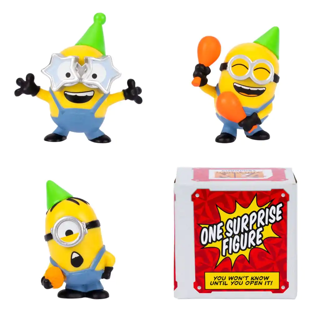 Despicable Me 4 Figure 4-Pack Party Bus 5 cm fotografija izdelka