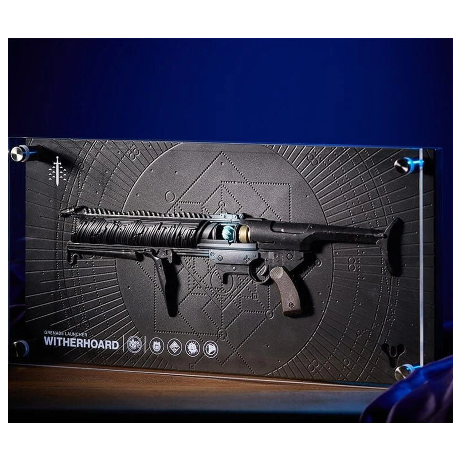 Destiny 2 Witherhoard Exotic Weapon Plaque Replika fotografija izdelka