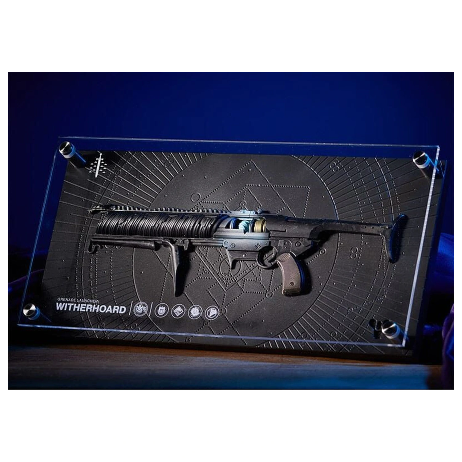 Destiny 2 Witherhoard Exotic Weapon Plaque Replika fotografija izdelka