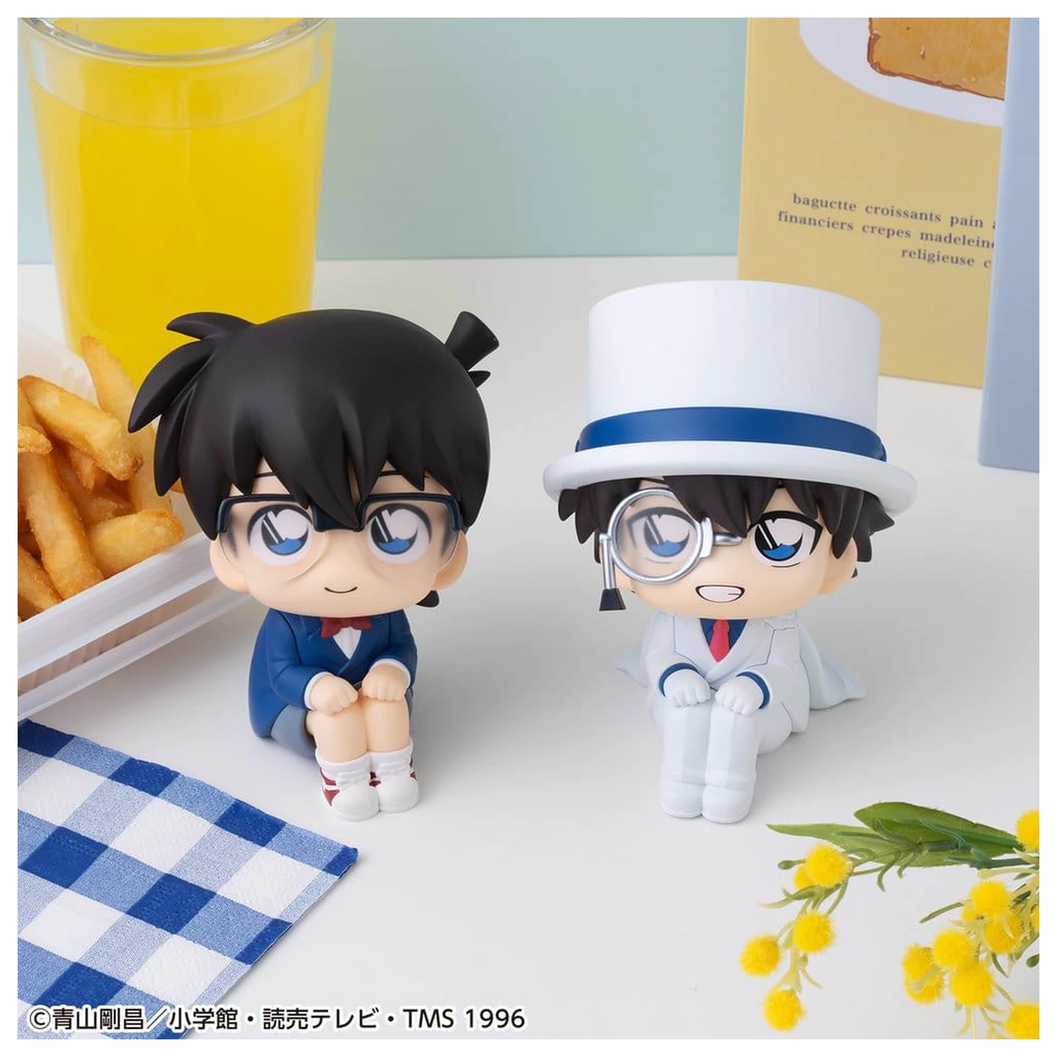 Detective Conan Look Up PVC figurice 2-paket Conan Edogawa & Kid the Phantom Thief 11 cm (z darilom) fotografija izdelka
