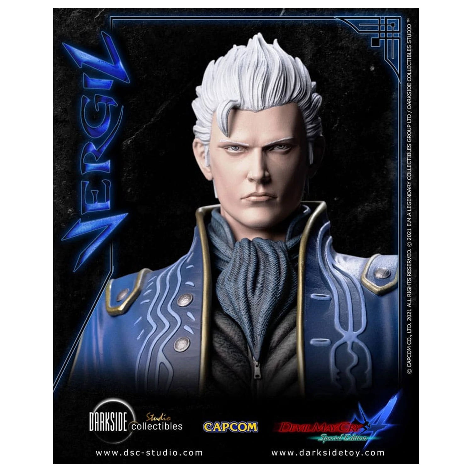 Devil May Cry 4 premium kip 1/4 Vergil 51 cm fotografija izdelka