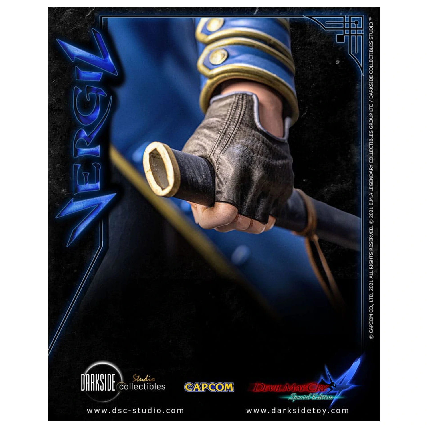 Devil May Cry 4 premium kip 1/4 Vergil 51 cm fotografija izdelka