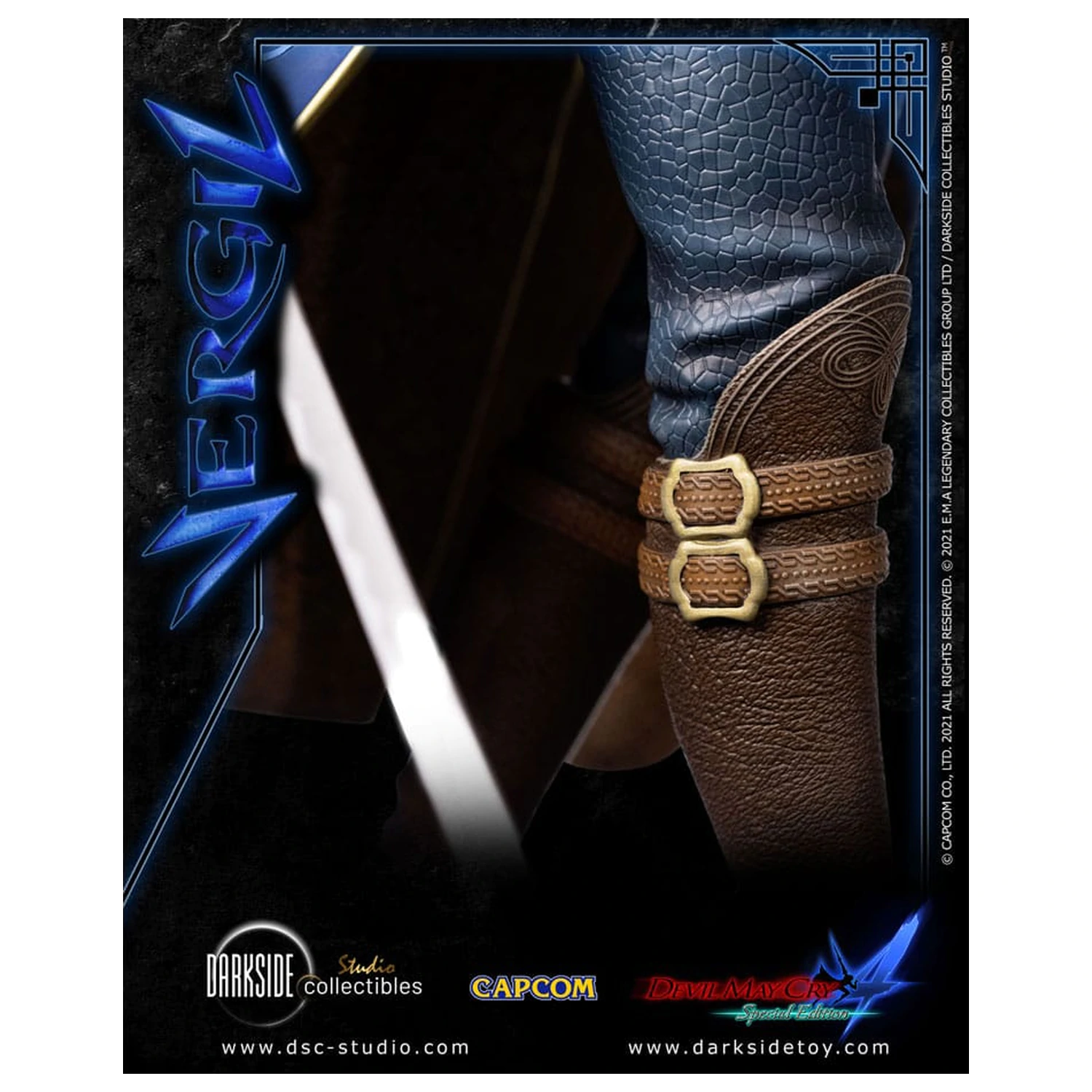 Devil May Cry 4 premium kip 1/4 Vergil 51 cm fotografija izdelka