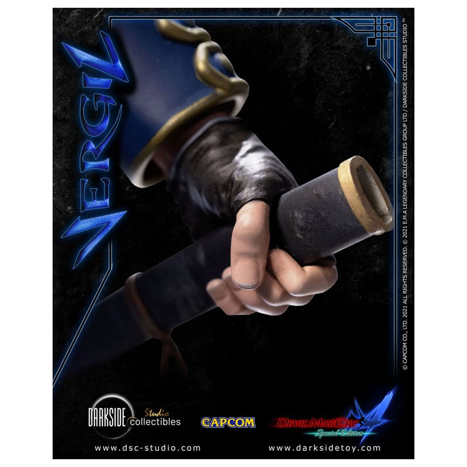 Devil May Cry 4 premium kip 1/4 Vergil 51 cm fotografija izdelka