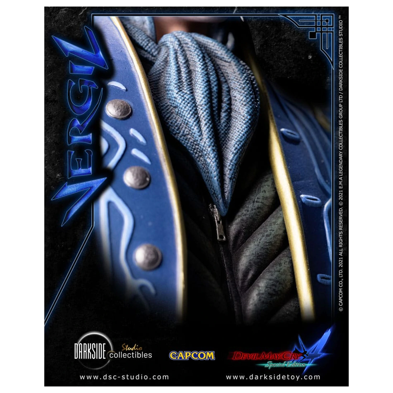 Devil May Cry 4 premium kip 1/4 Vergil 51 cm fotografija izdelka