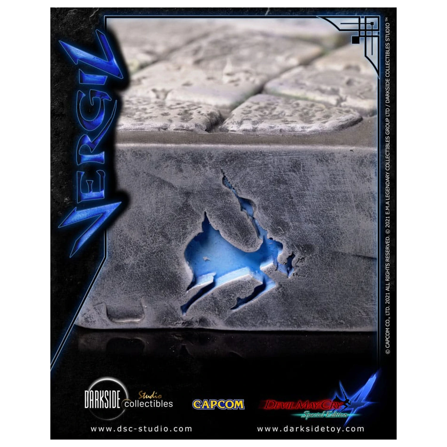 Devil May Cry 4 premium kip 1/4 Vergil 51 cm fotografija izdelka