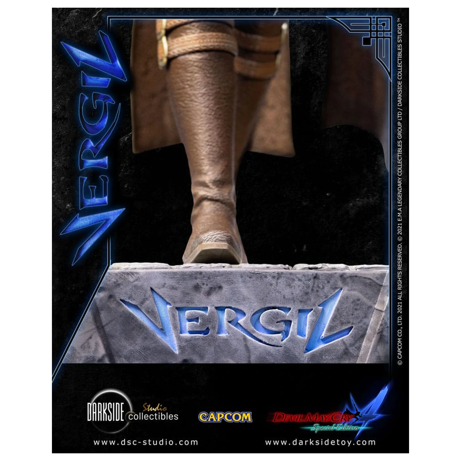 Devil May Cry 4 premium kip 1/4 Vergil 51 cm fotografija izdelka