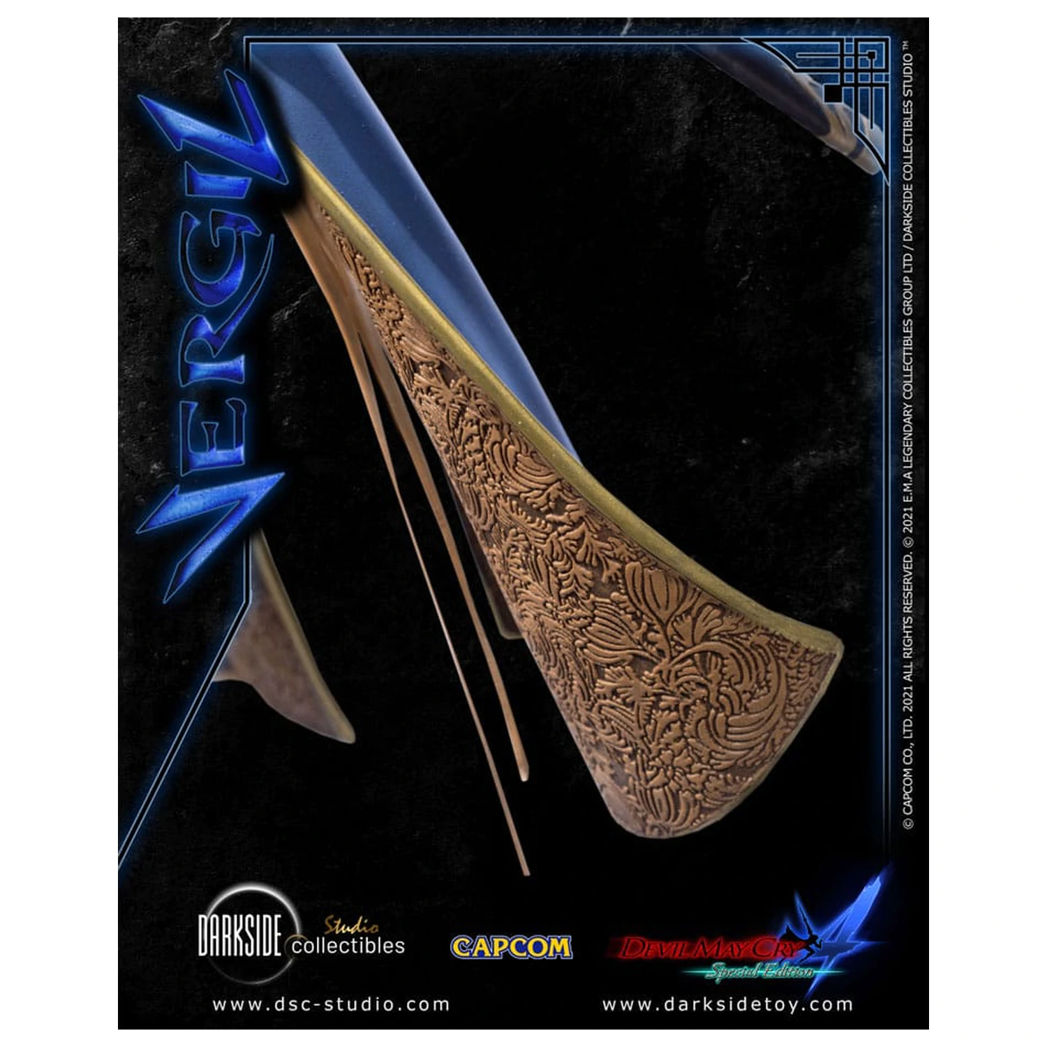 Devil May Cry 4 premium kip 1/4 Vergil 51 cm fotografija izdelka