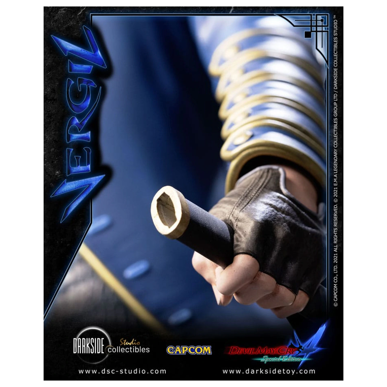 Devil May Cry 4 premium kip 1/4 Vergil 51 cm fotografija izdelka