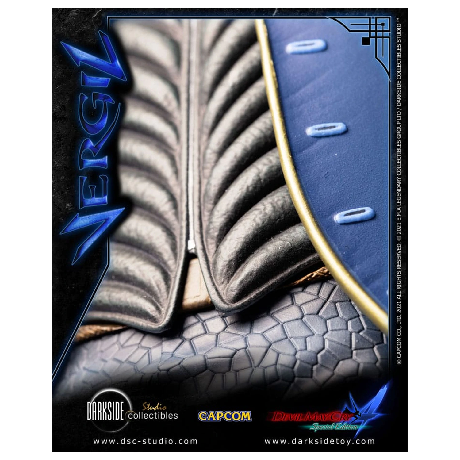 Devil May Cry 4 premium kip 1/4 Vergil 51 cm fotografija izdelka