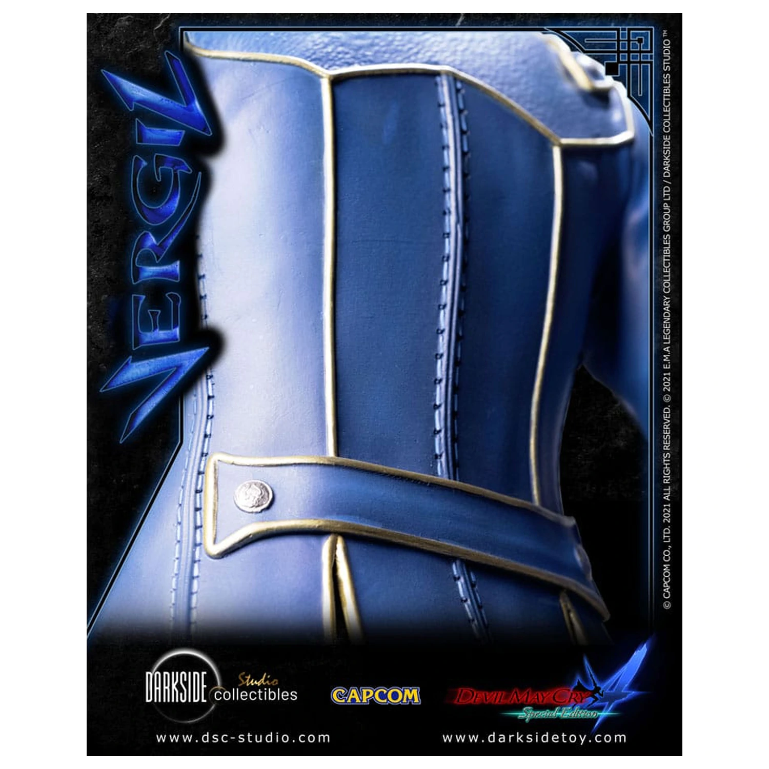 Devil May Cry 4 premium kip 1/4 Vergil 51 cm fotografija izdelka