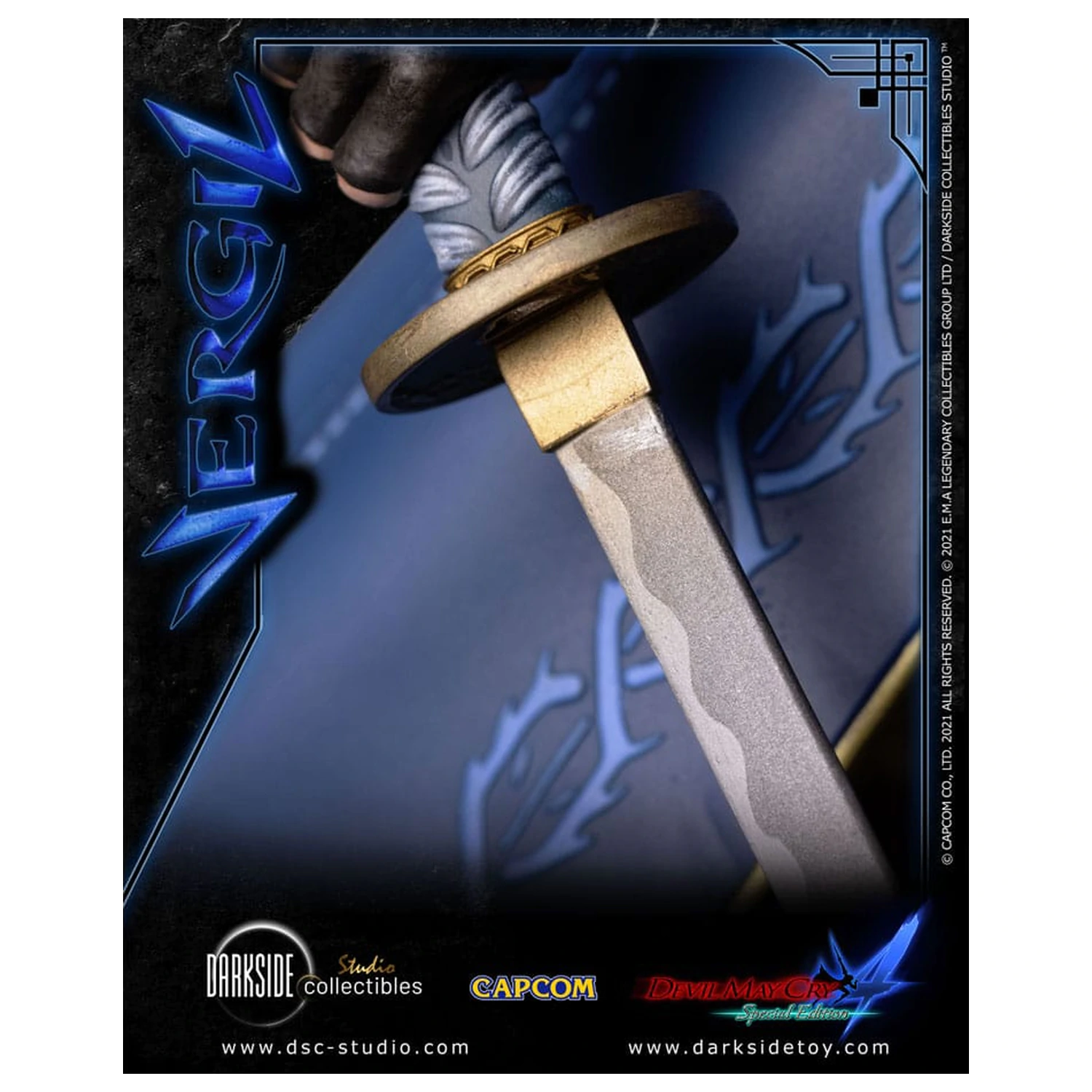 Devil May Cry 4 premium kip 1/4 Vergil 51 cm fotografija izdelka