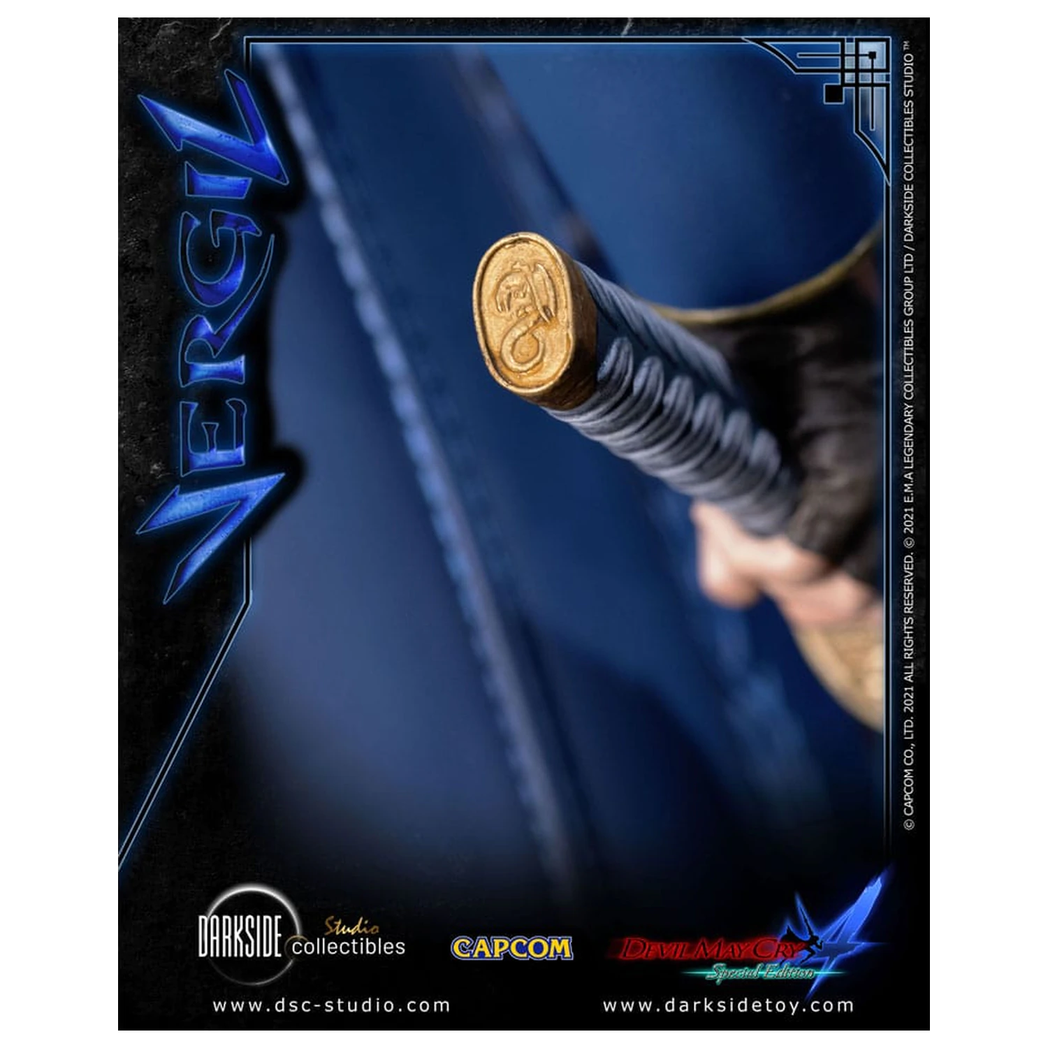Devil May Cry 4 premium kip 1/4 Vergil 51 cm fotografija izdelka